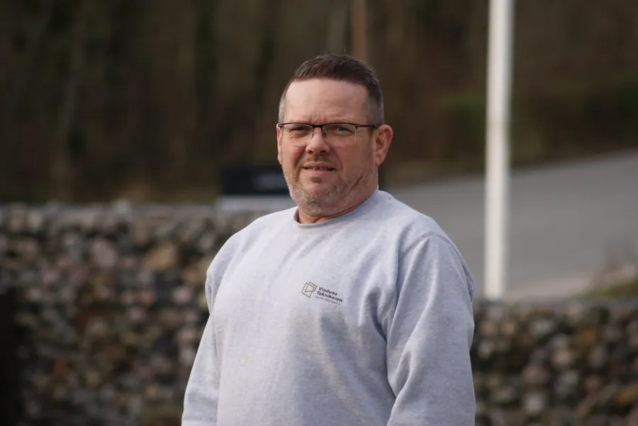 René Per Zacho, daglig leder og partner i VinduesTeknikeren
